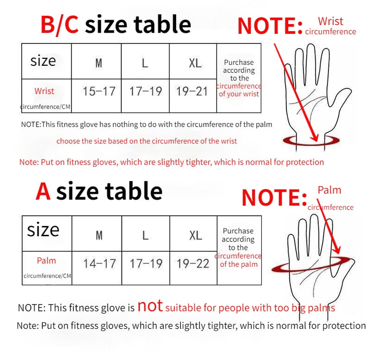 Weightlifting / training gloves