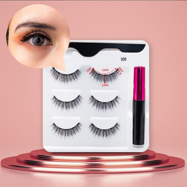 Magnetic 3D mink lashes (3pairs)
