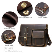 Genuine Leather Shoulder Bag