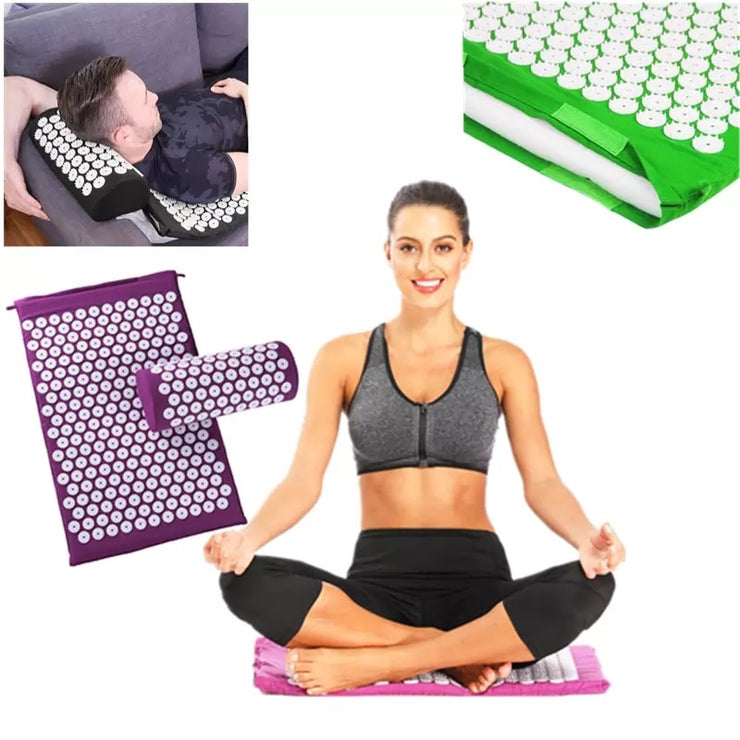 Massager yoga mat cushion