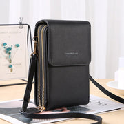 Soft leather phone wallet