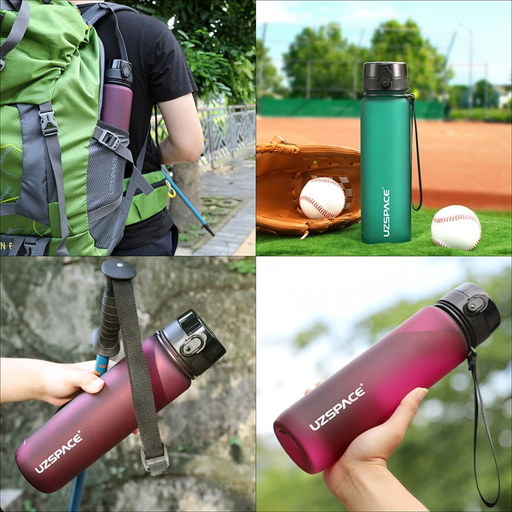 Sports leak-proof water bottle