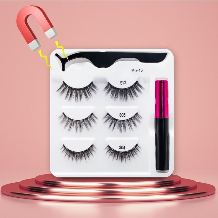 Magnetic 3D mink lashes (3pairs)