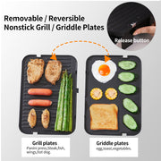 6-in-1 electric grill