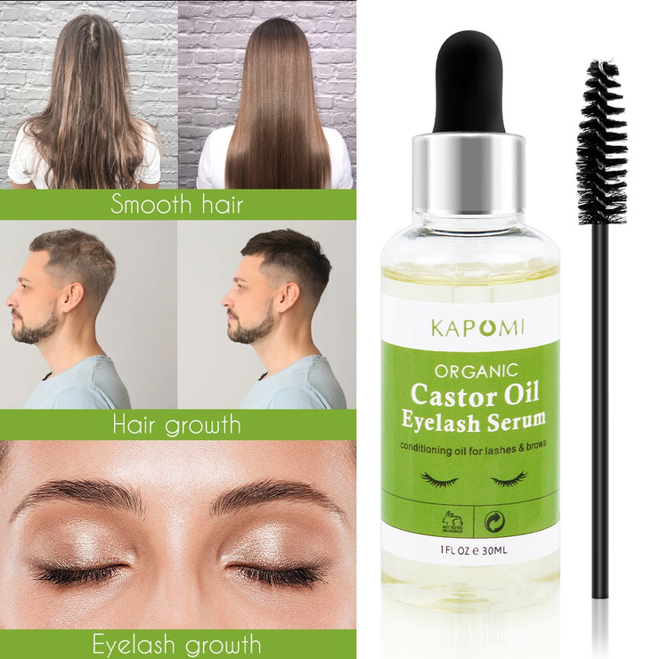 Natural eyelashes growth essential oil