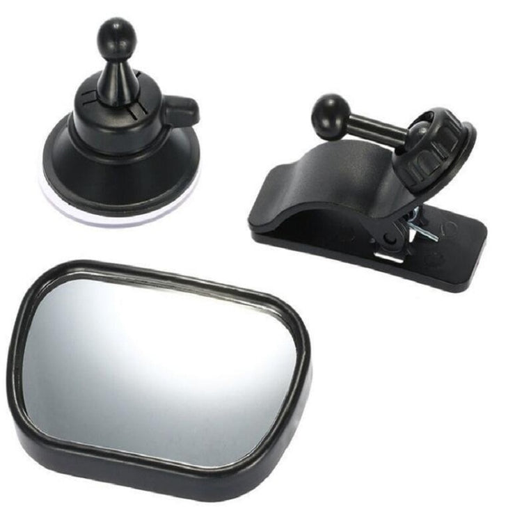 2 in 1 car back seat baby mirror