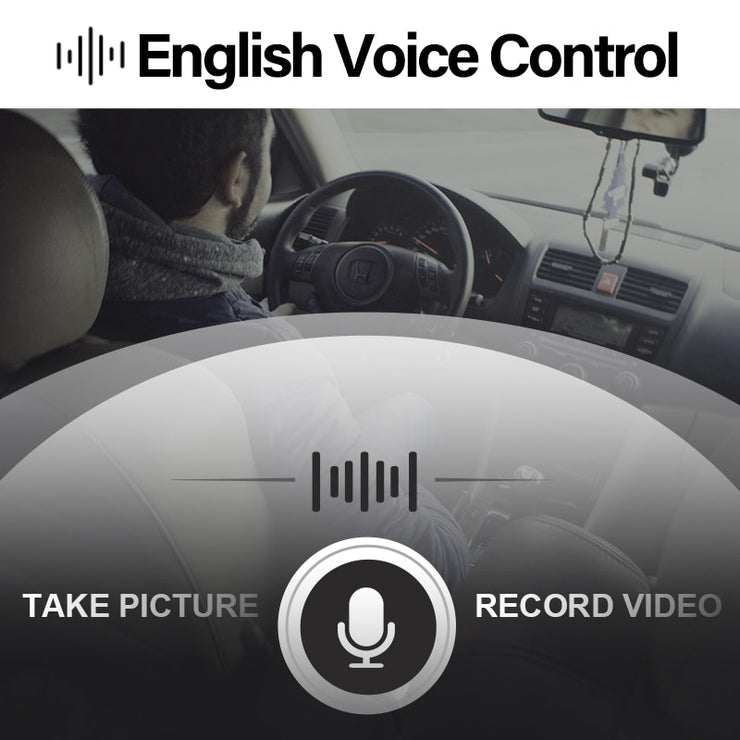 Car voice controlled DVR