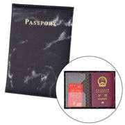 Leather passport cover
