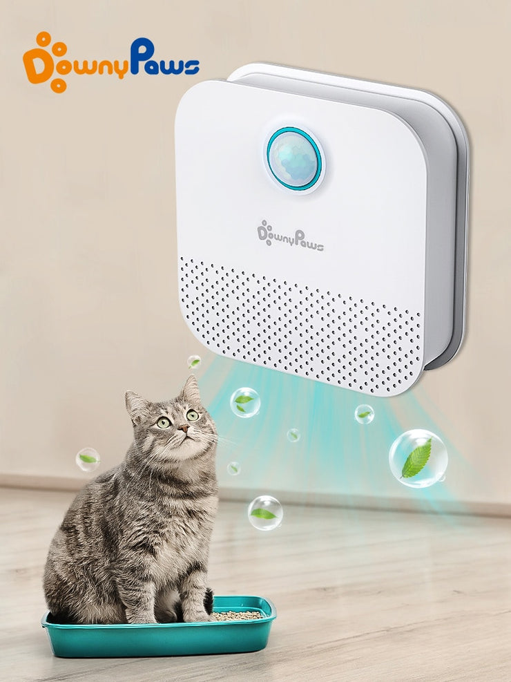 Downypaws smart cat odor purifier