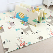 Foldable baby play mat